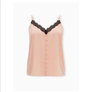 Torrid Pink Satin Camisole